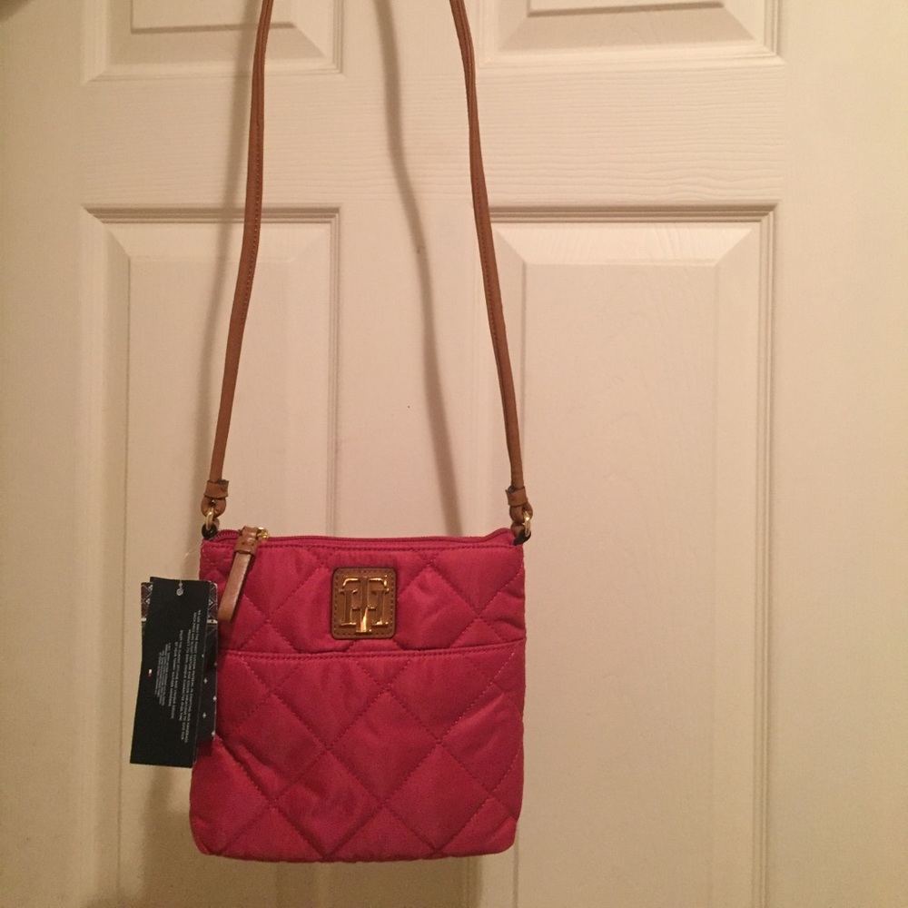 Tommy Hilfiger Pink Hipster Purse